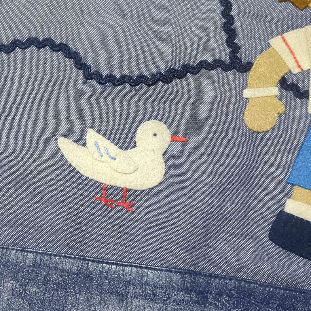 最終値下げ価格！希少　ファミリア　海の少年刺繍トートバッグ