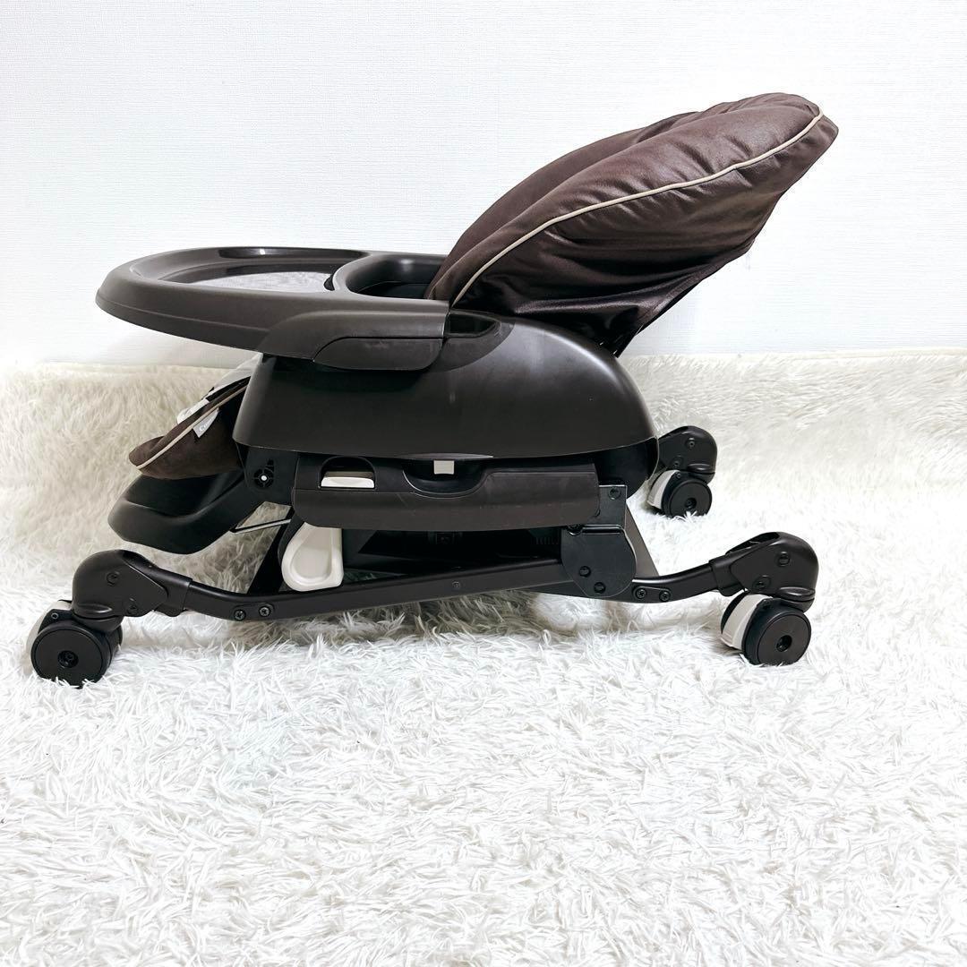 ✨美品✨ Combi ネムリラ4キャスAT スイングチェア　自動　ハイローチェア