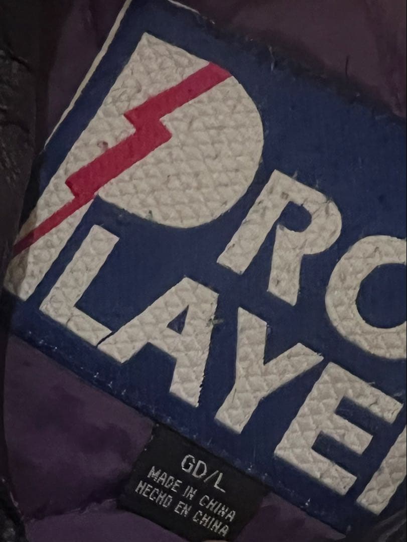 希少 90s vintage スタジャン PRO PLAYER NBC レザー