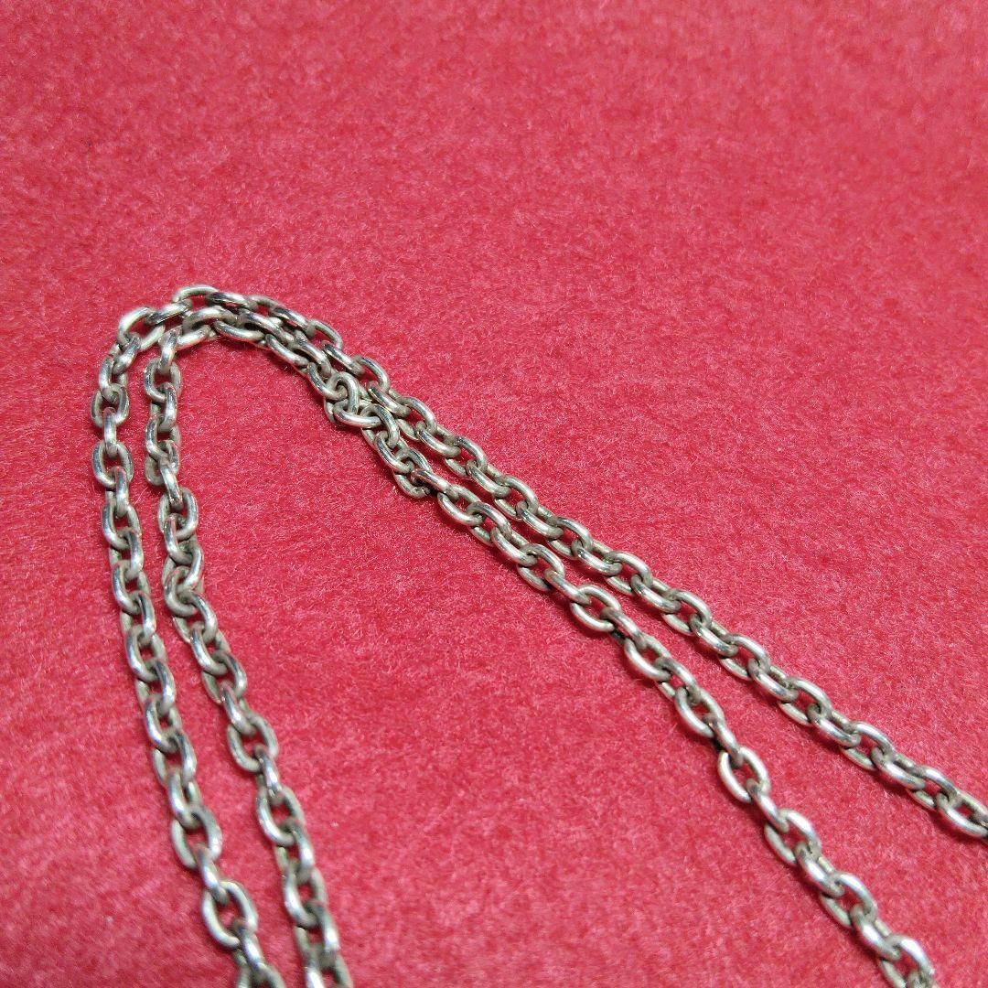 ネックレスチェーン　シルバー925　インディアンジュエリー好きにも