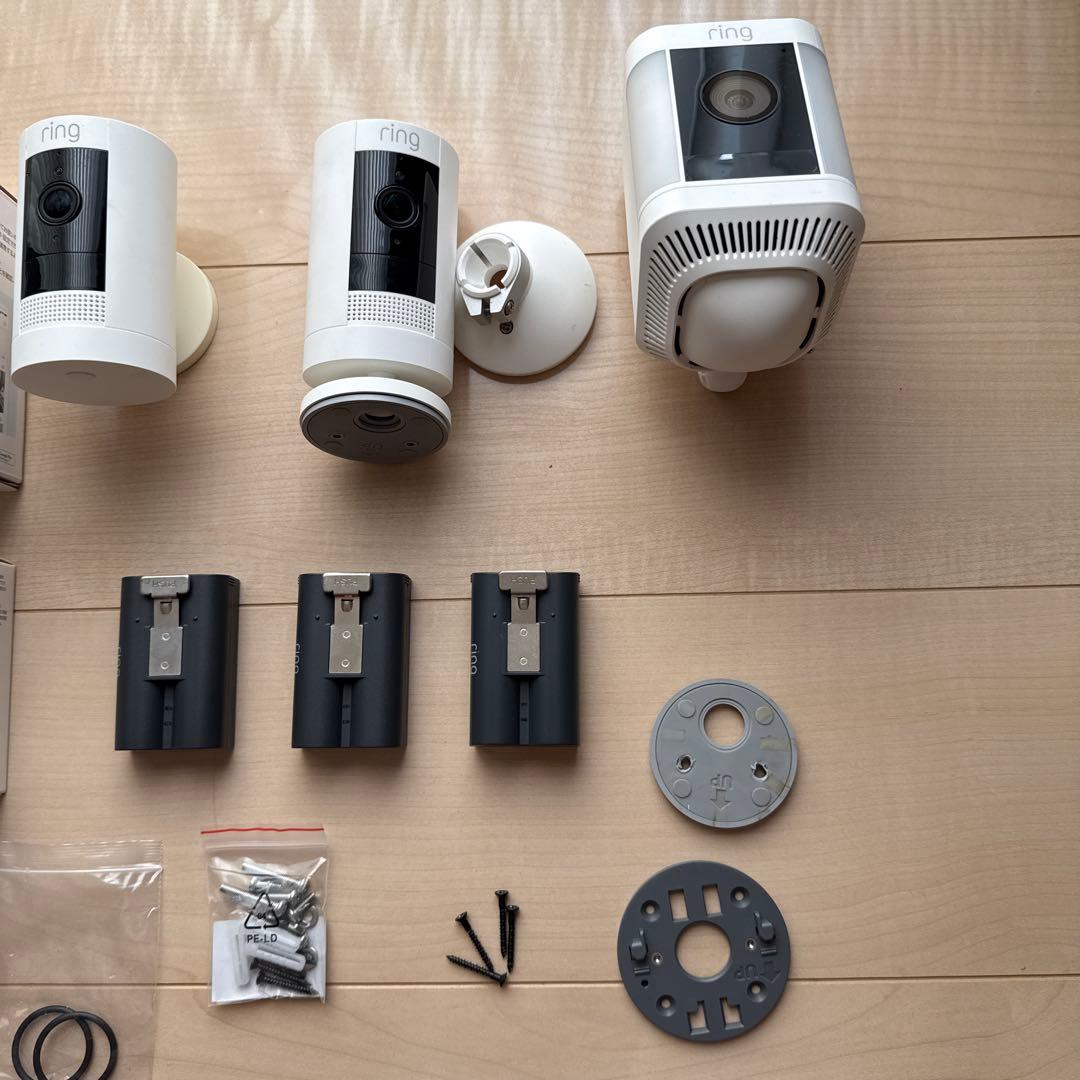 ring☆Spotlight Cam ☆Stick Up Camセット