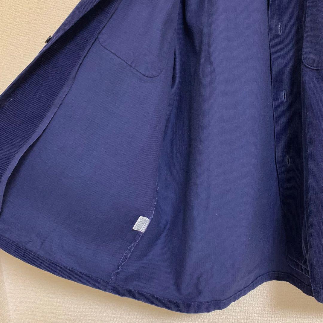60s Leisuroy USA製 ビンテージ コーデュロイ シャツ M 美品
