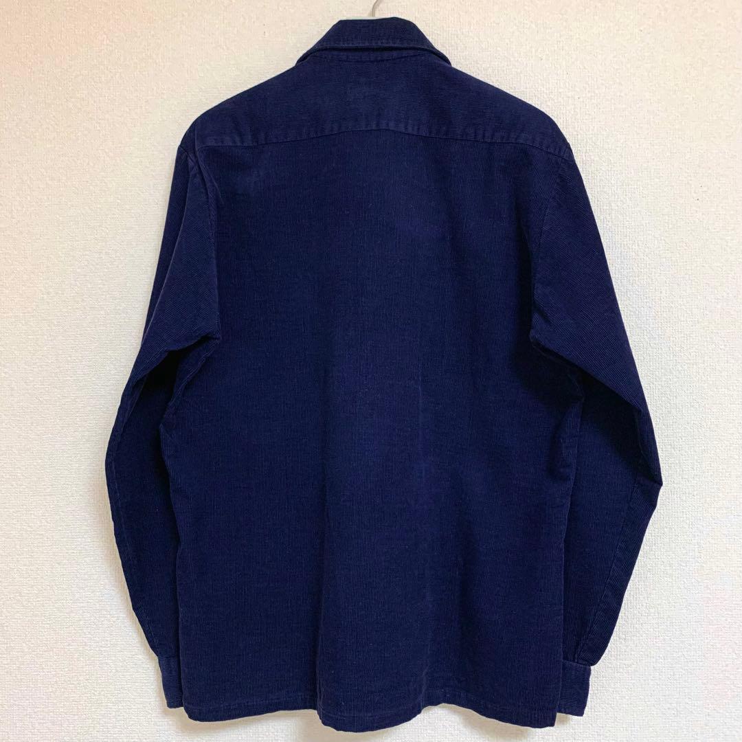 60s Leisuroy USA製 ビンテージ コーデュロイ シャツ M 美品