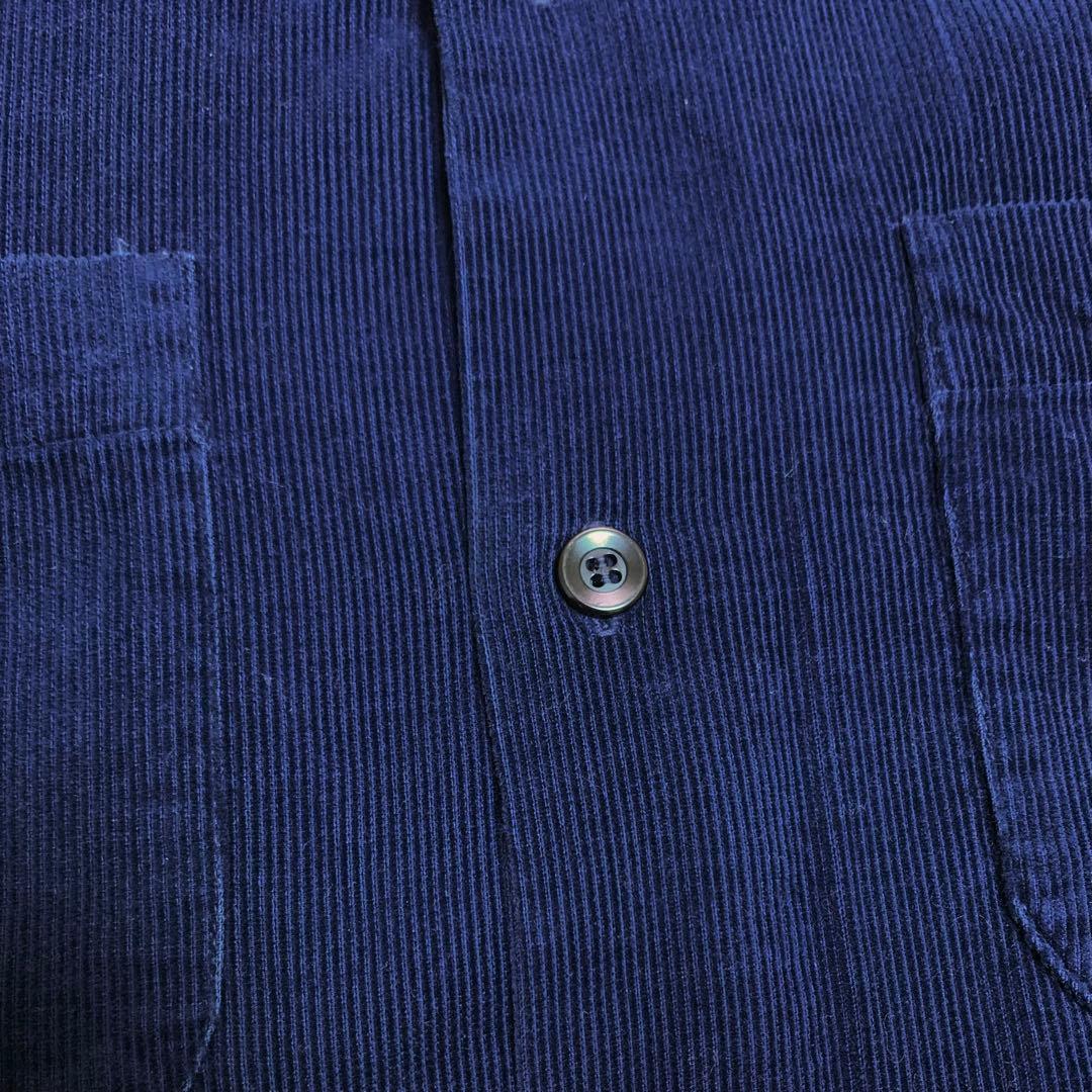 60s Leisuroy USA製 ビンテージ コーデュロイ シャツ M 美品