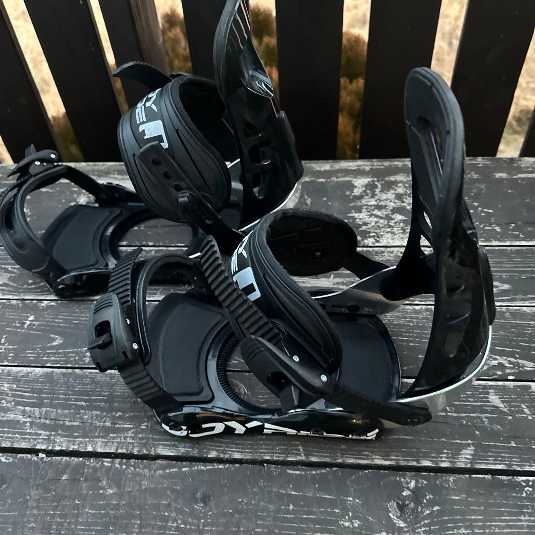LIEW様JOYRIDE スノーボード ビンディング アルミヒールカップ 黒