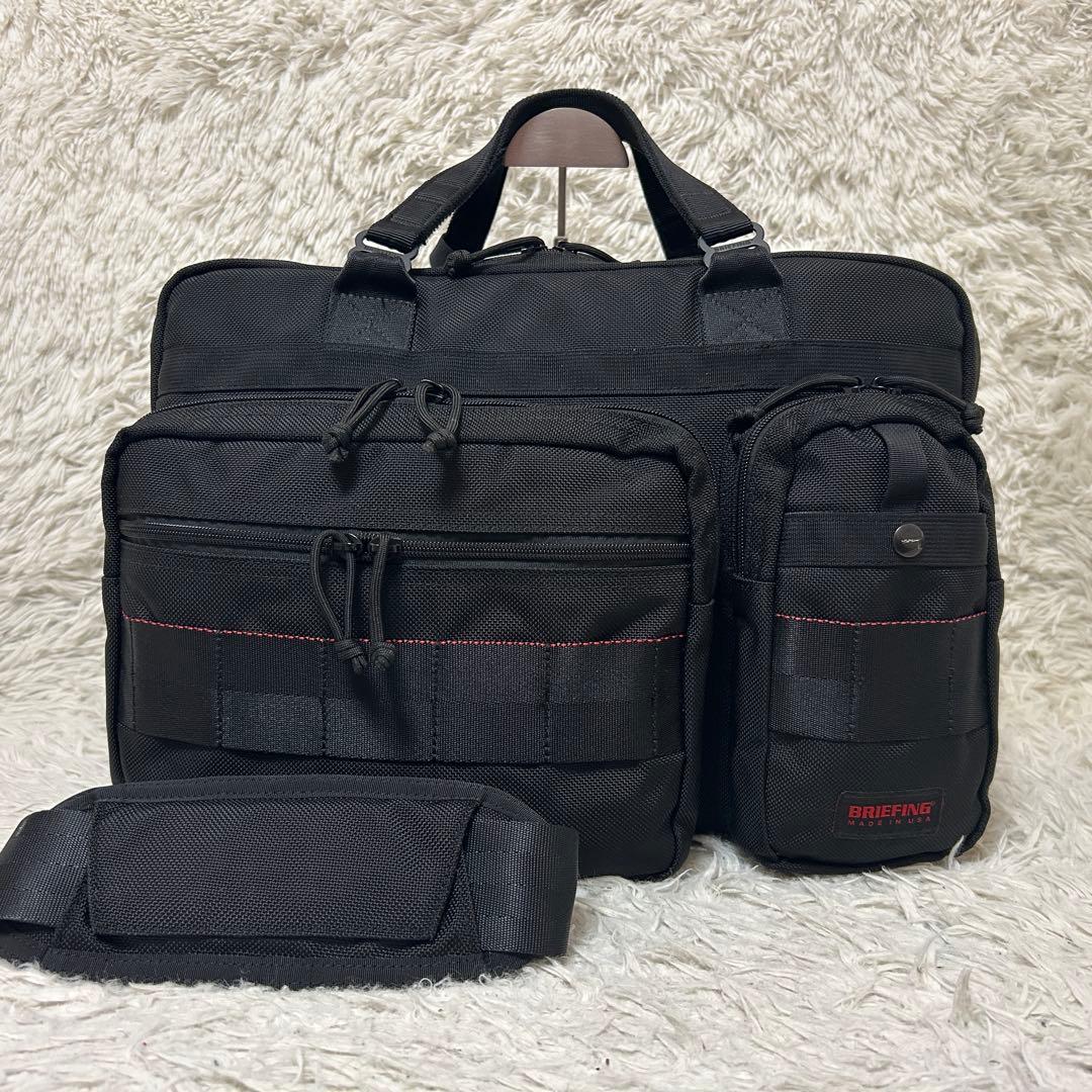 極美品✨ブリーフィング　ビジネスバッグ　モバイルライナー16 黒　2way