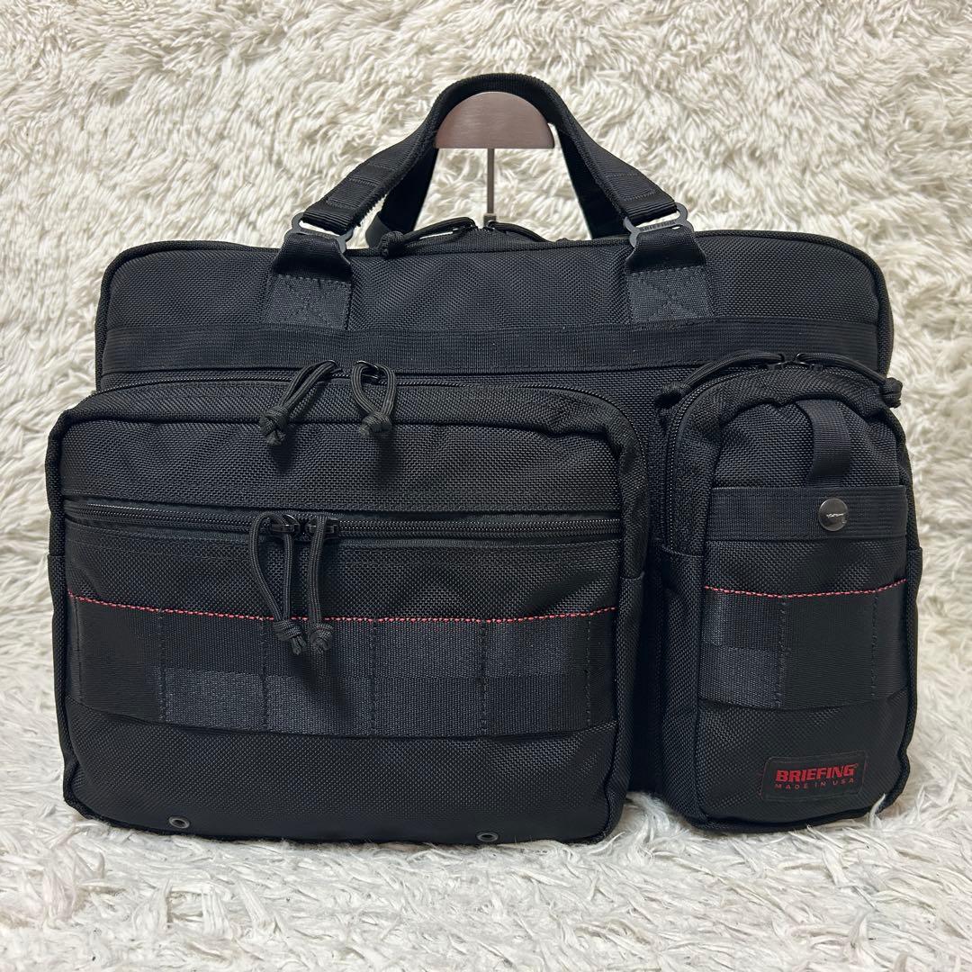 極美品✨ブリーフィング　ビジネスバッグ　モバイルライナー16 黒　2way