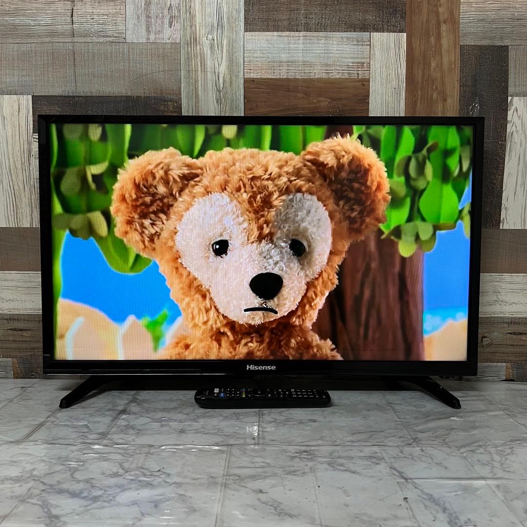 即日受渡❣️全国送料込ハイセンス32型テレビYouTube.U-NEXT視聴可
