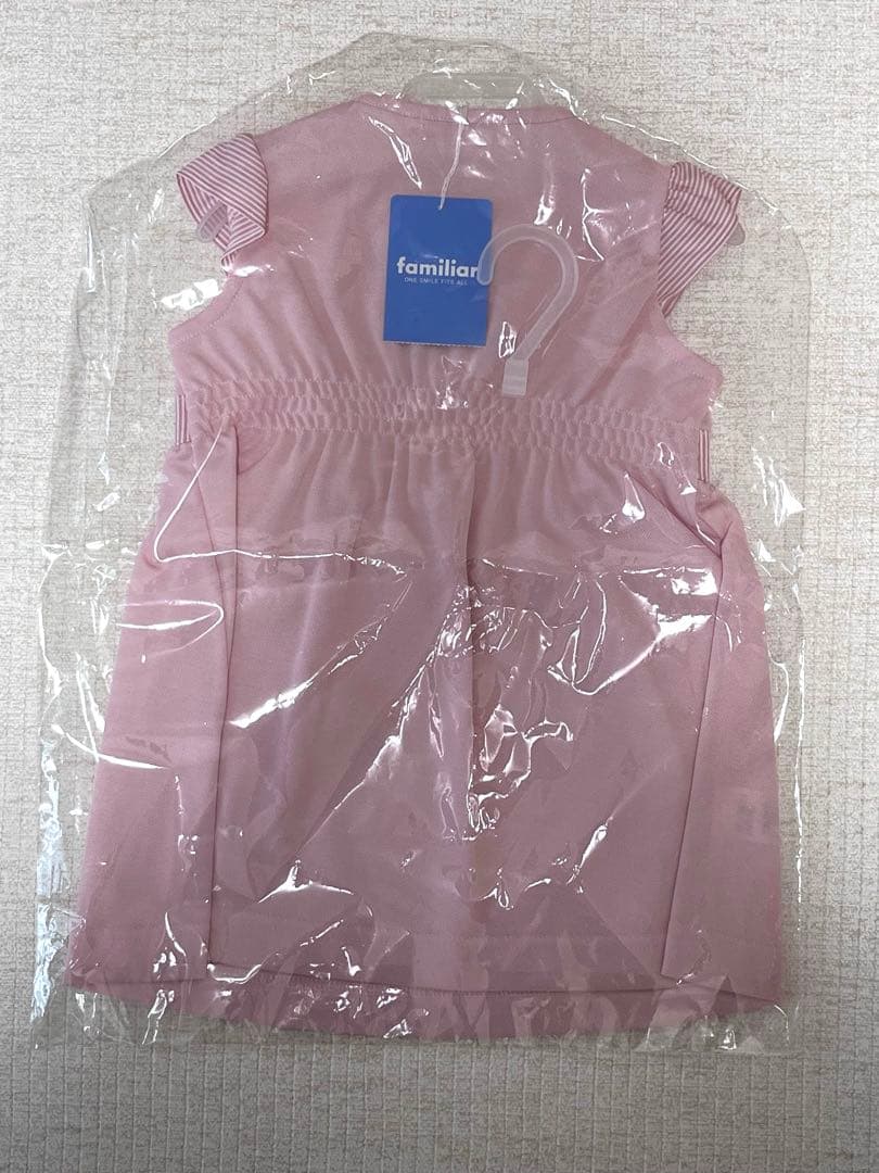 familiar ピンク ワンピース 80cm