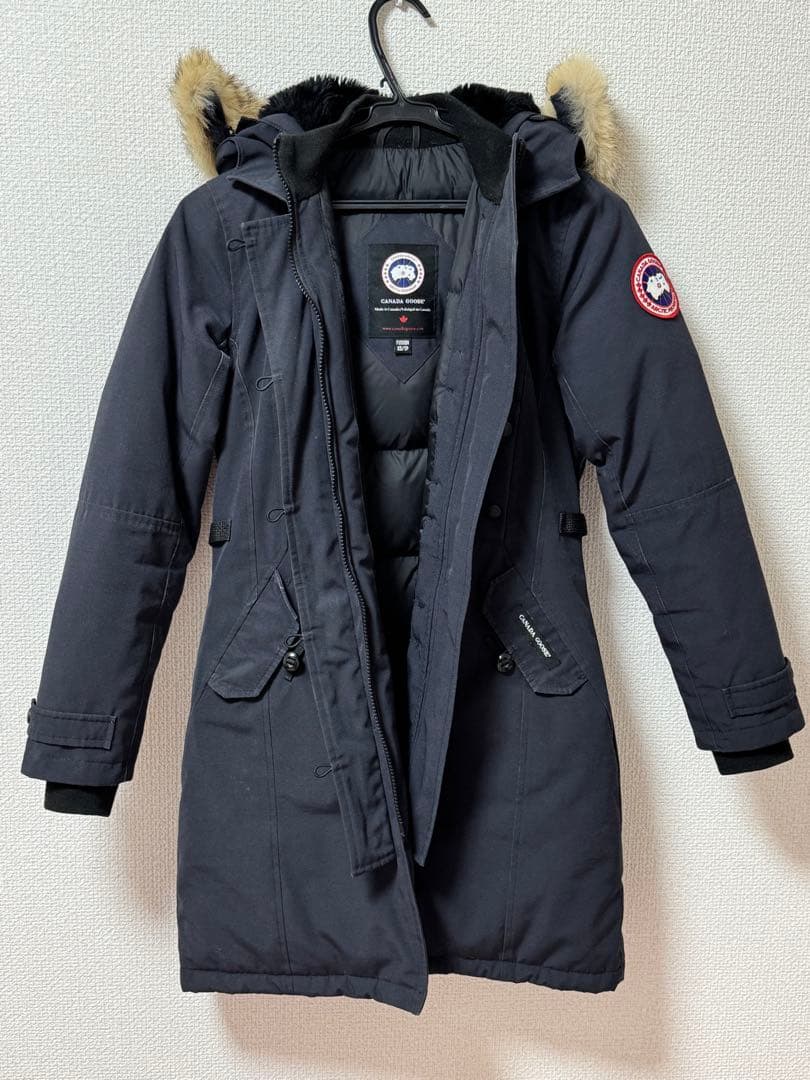   ネイビー ダウンジャケット XS