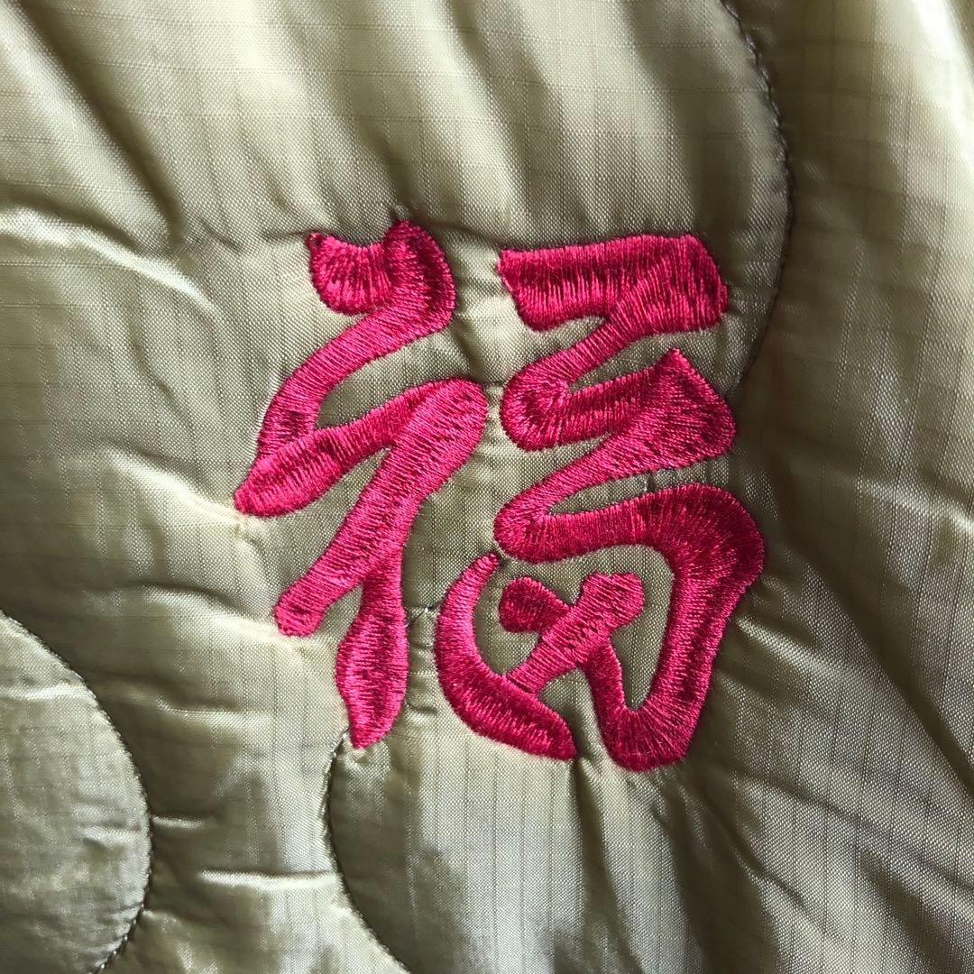 HOUSTON ヒューストン ベトジャン マップ地図柄 キルティング XL LL