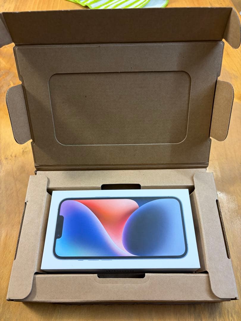 iPhone14本体　ブルー　箱付き