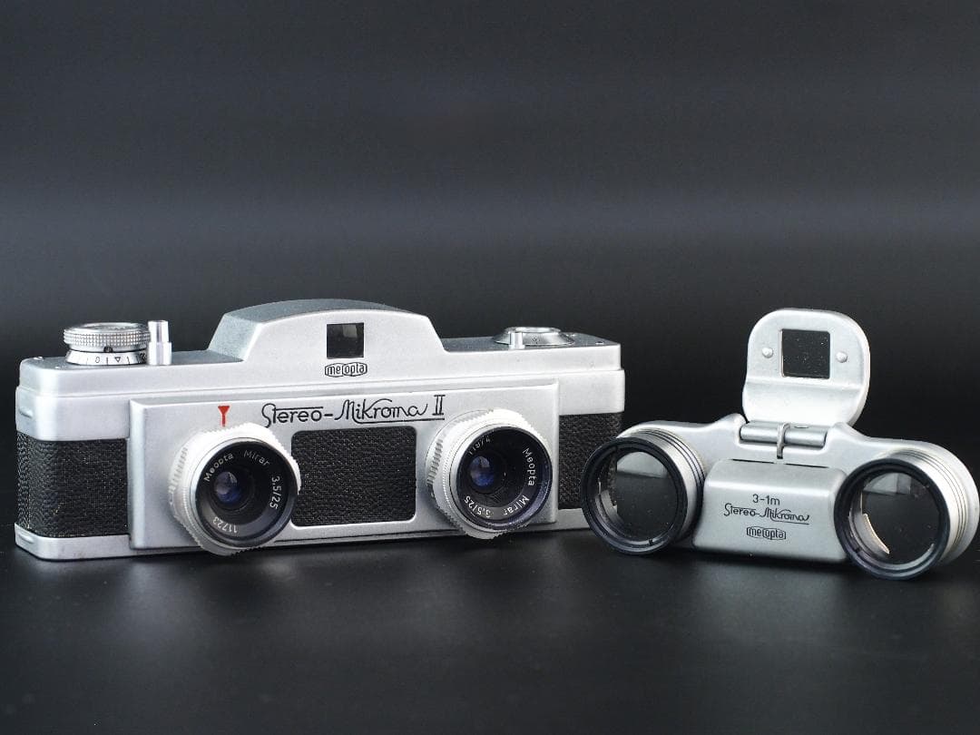 MEOPTA ステレオカメラ STEREO-MIKROMA ll アダプター付き