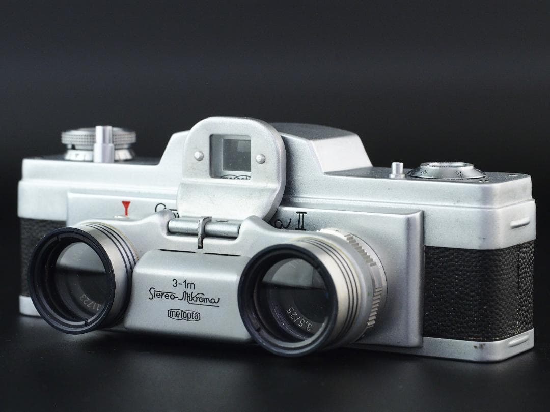 MEOPTA ステレオカメラ STEREO-MIKROMA ll アダプター付き