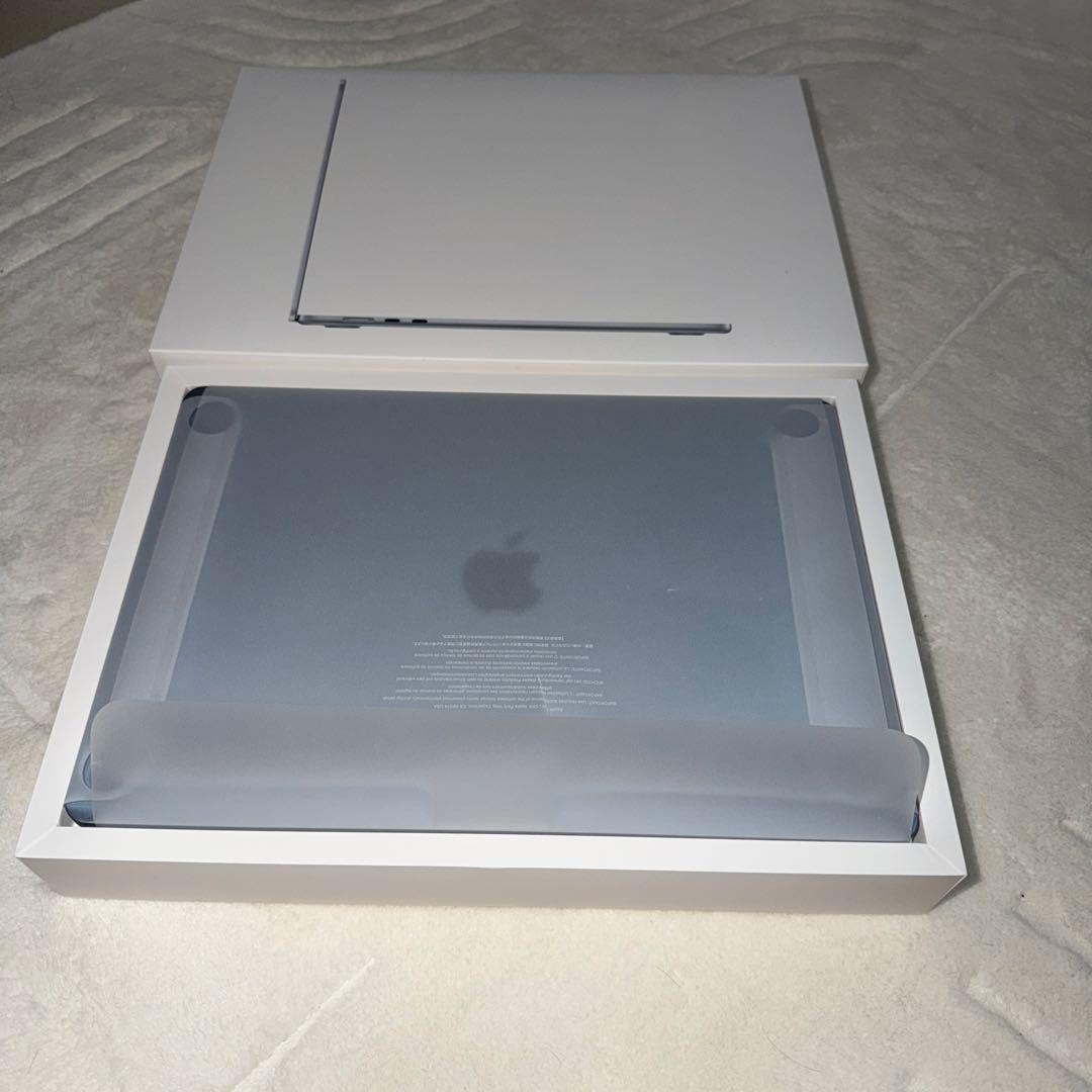 15インチMacBook Air M4チップ　スカイブルー