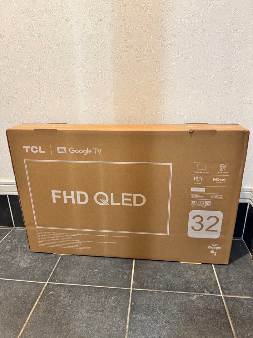 TCL FHD QLED 32インチ Google TV 新品未使用