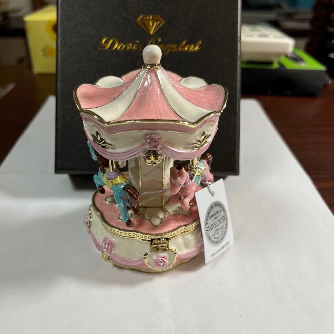 ラピス　ジュエリーボックス　Doris Crystal