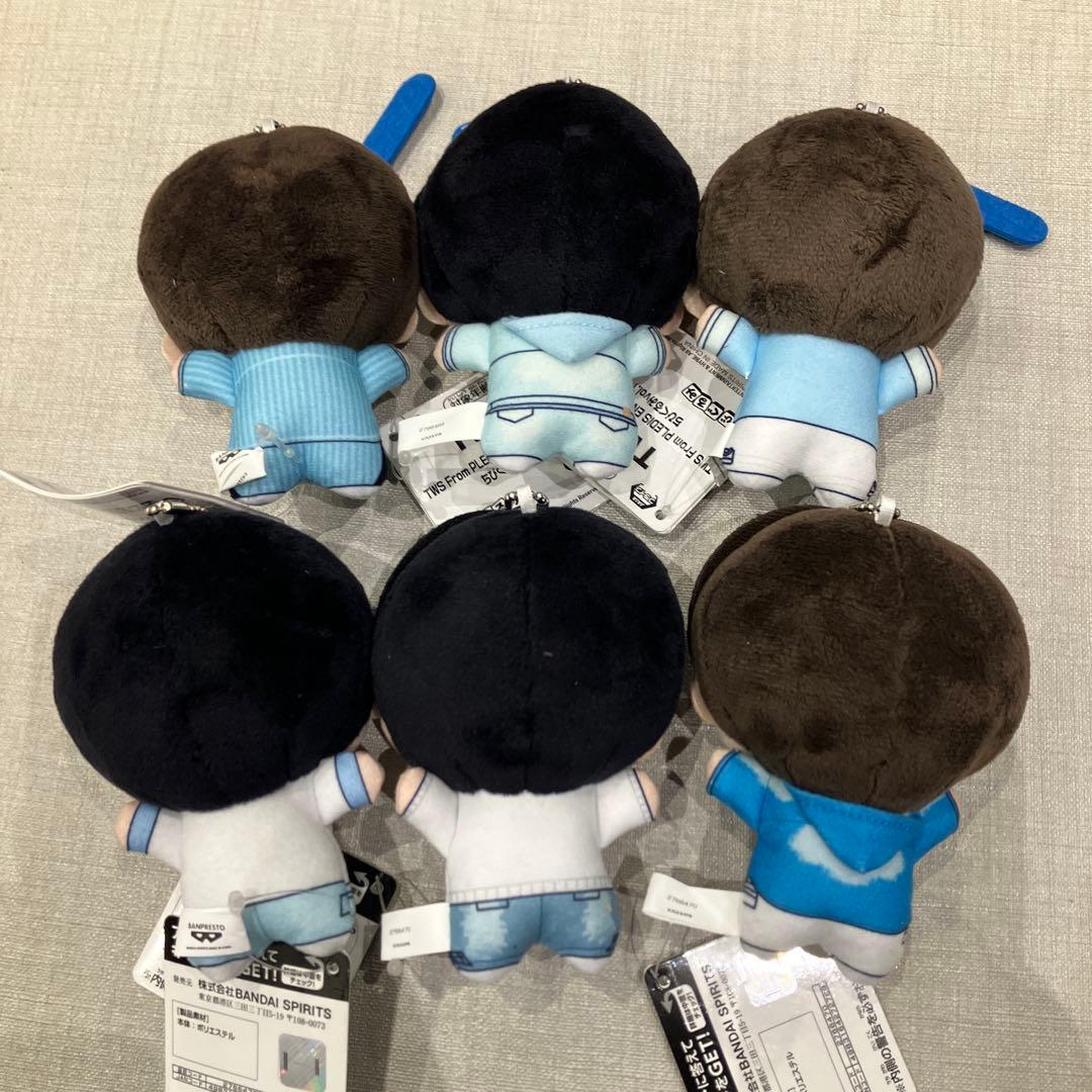 TWS ちびぐるみ 全6種セット ナムコ限定 ハンジン他 0210