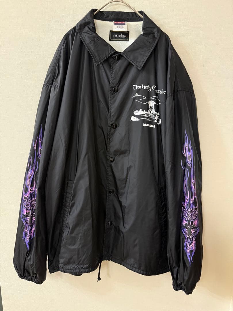 exsodus エクソダス コーチジャケット Lサイズ ブラック