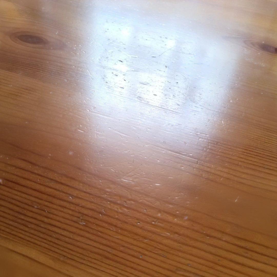 カントリー　コタツテーブル　ハートくり抜き