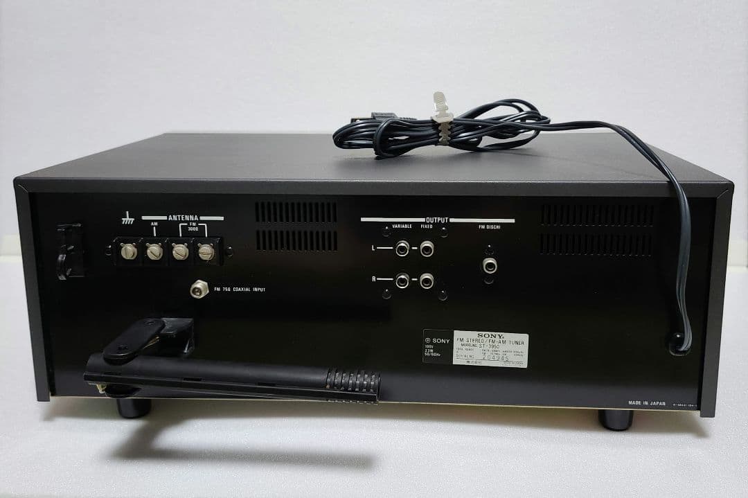 SONY ST 3950とTC-2140 チューナーとカセットデッキ　中古美品