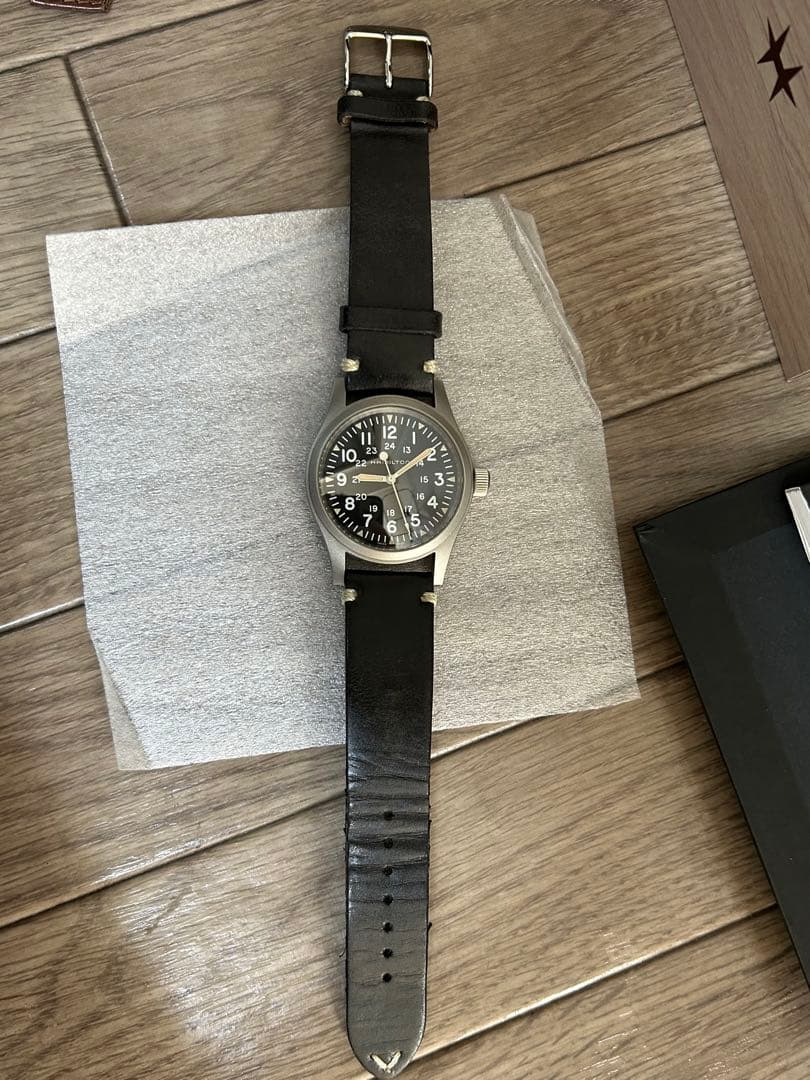 Hamilton カーキフィールド手巻き時計
