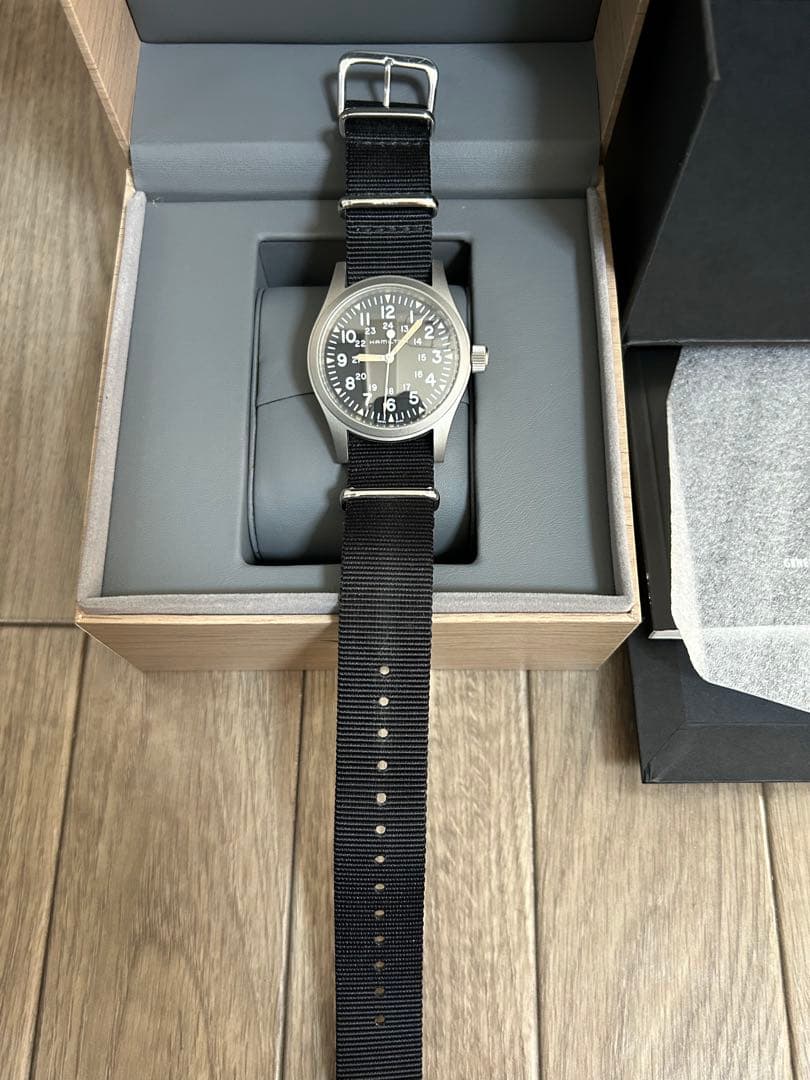 Hamilton カーキフィールド手巻き時計