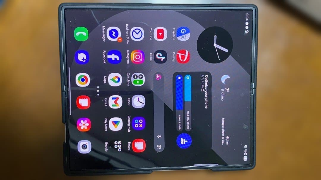 Samsung Galaxy Fold 6 付属品すべて付属