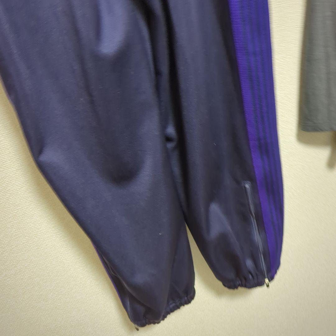 ニードルス 黒紫　トラックパンツ