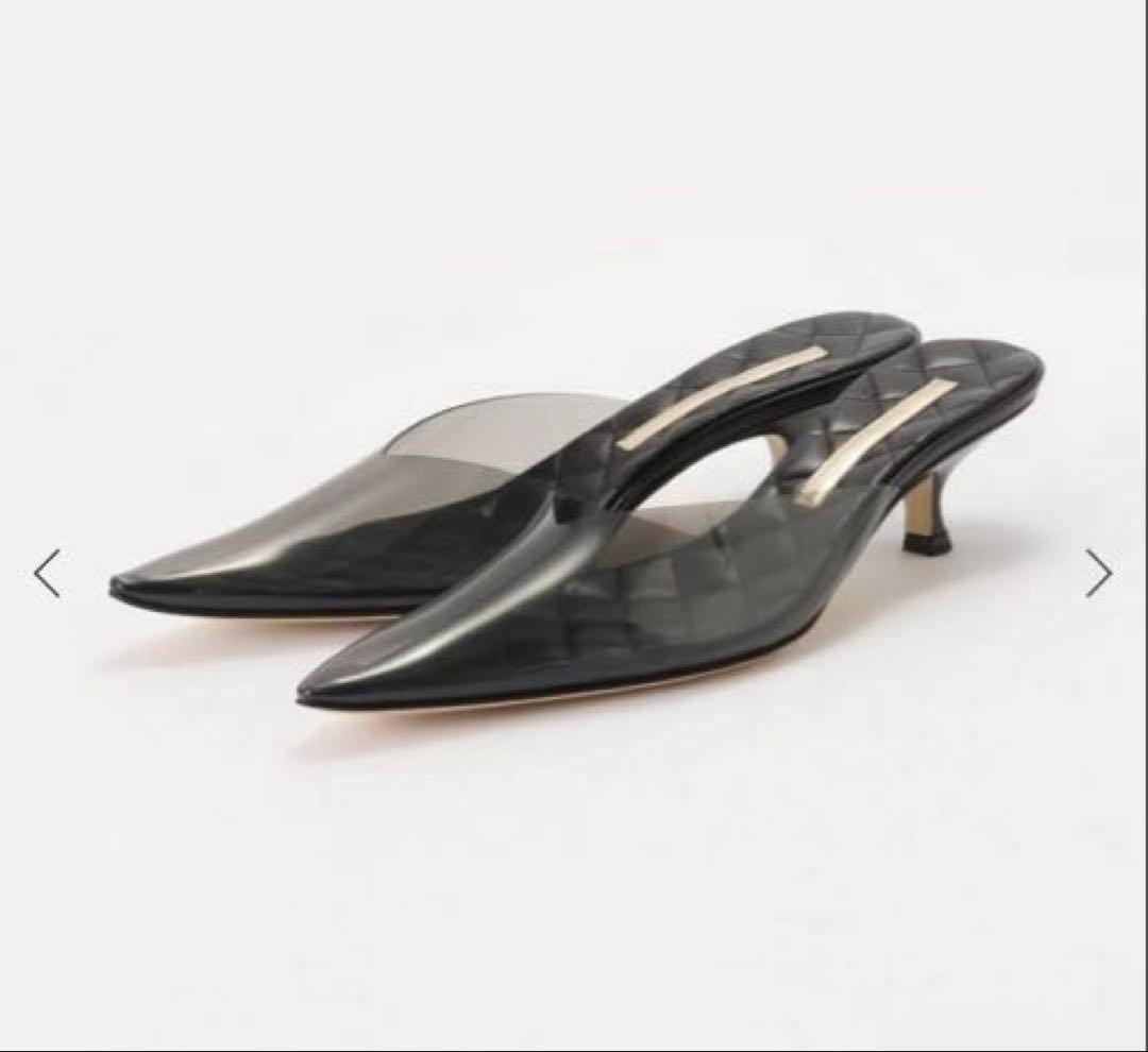 BRENTELLA ALIDEA MULE ブラック 38