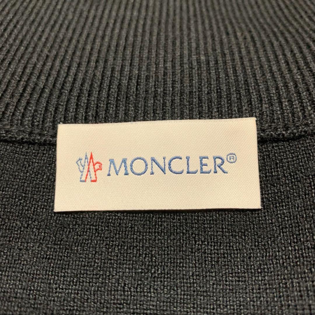 最新超美品★ モンクレール　ダウンカーディガン　ブラック Ｓ　5P55