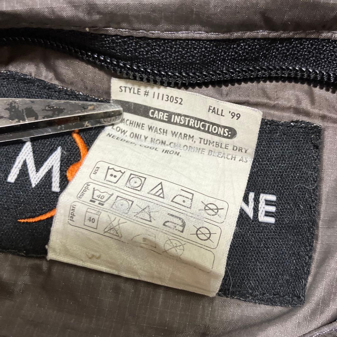 MOONSTONE ムーンストーン　中綿 リバーシブルベスト　ハーフジップ　M