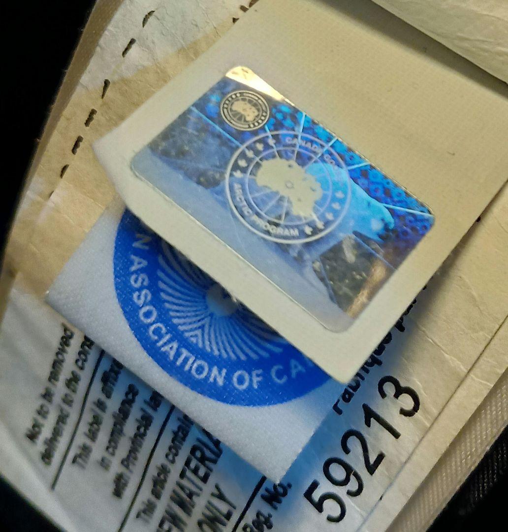 カナダグース　マッケンジー　黒　XXS