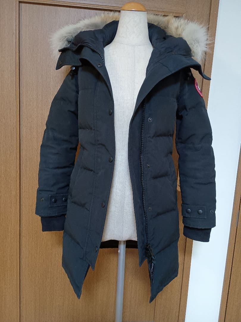 カナダグース　マッケンジー　黒　XXS