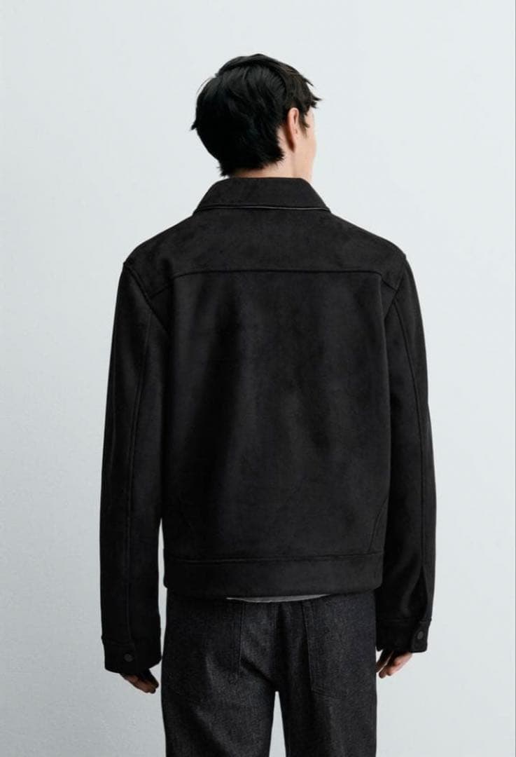 ZARAフェイクスエード レギュラーフィット ジャケット