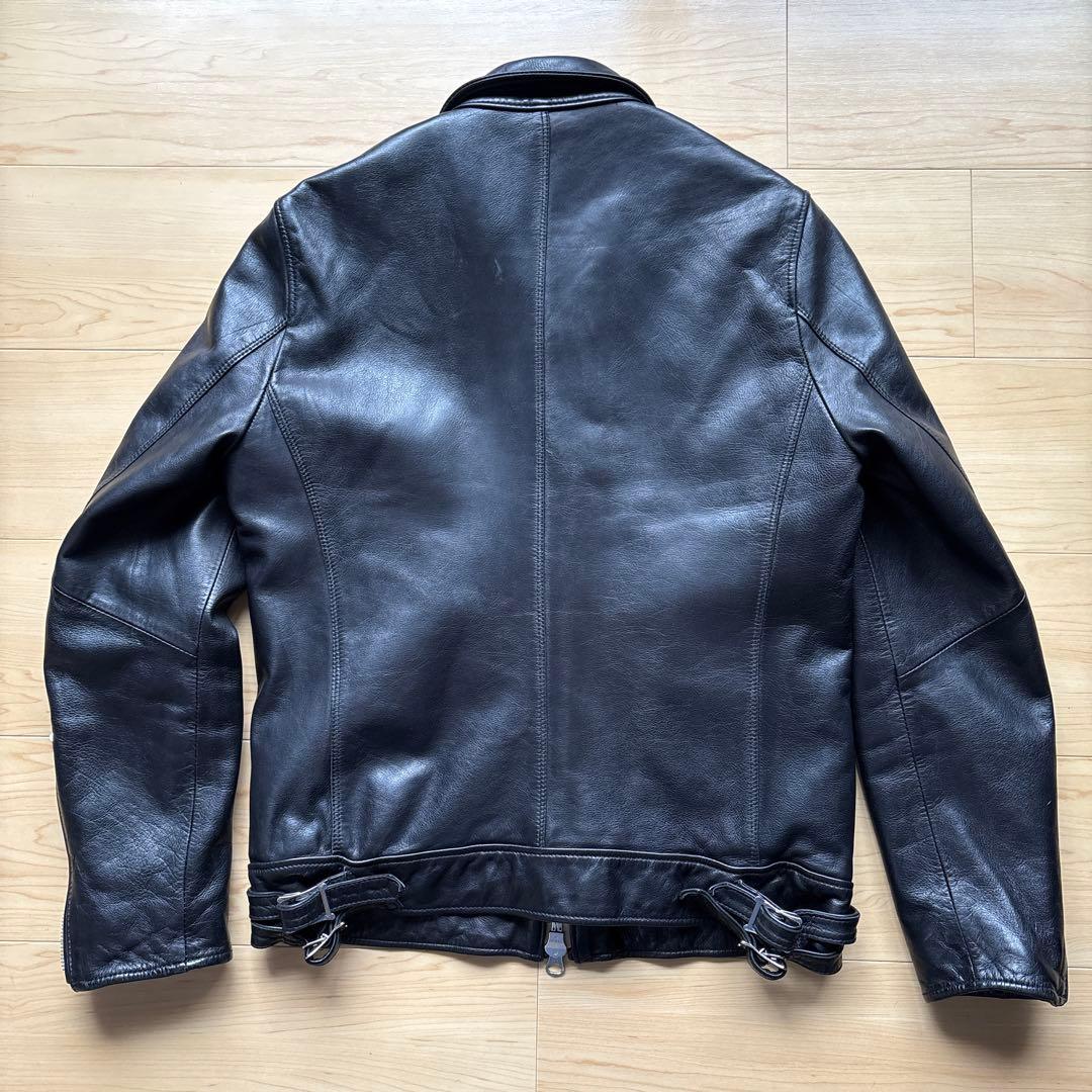 ナノユニバース　シングルライダースジャケット　M