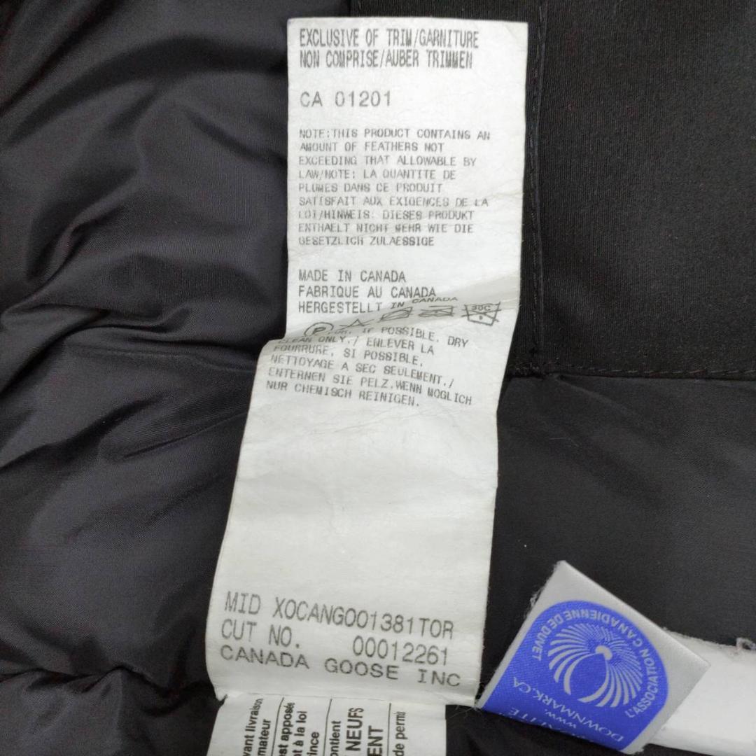   カナダグース ジャスパー パーカ ブラック S ファー