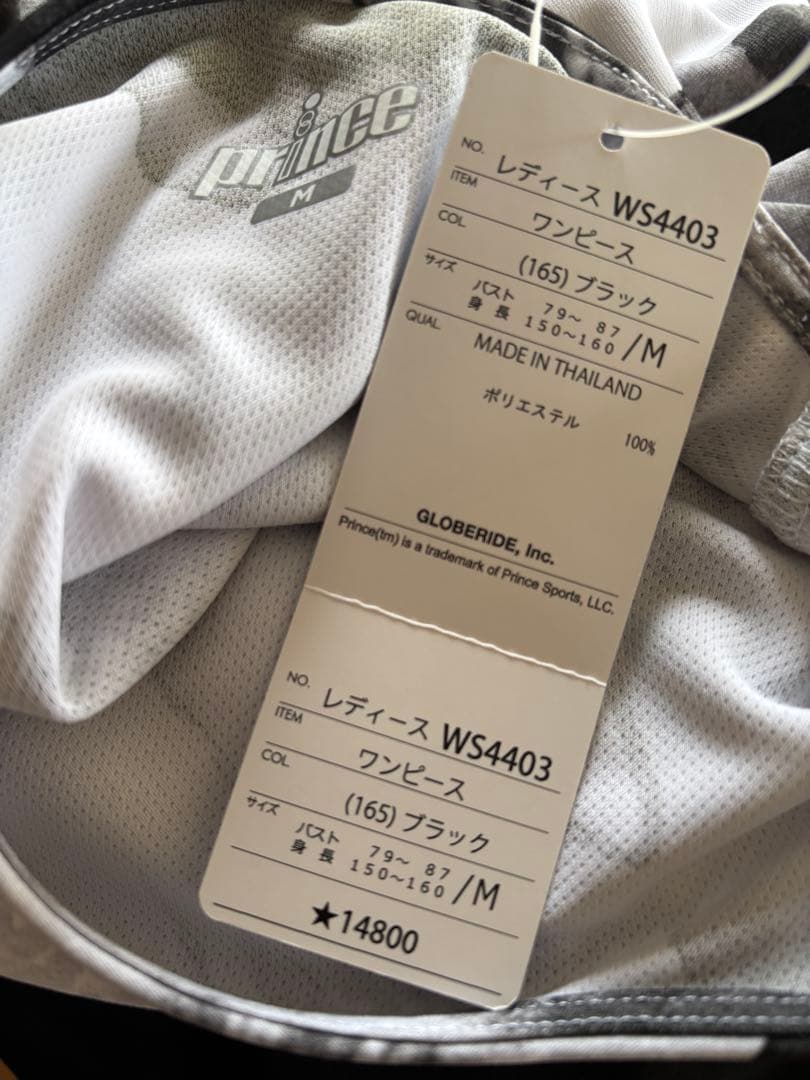 新品 プリンス Prince テニスウェア レディースＭ　　ワンピース