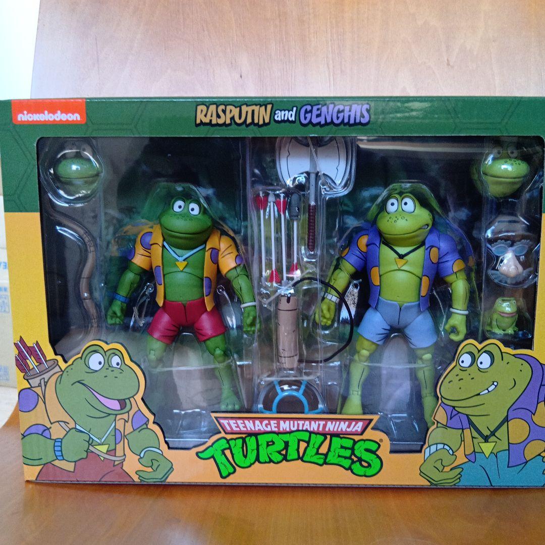 ネカ　ミュータントタートルズ ラスポーチン　ゲンジス neca TMNT