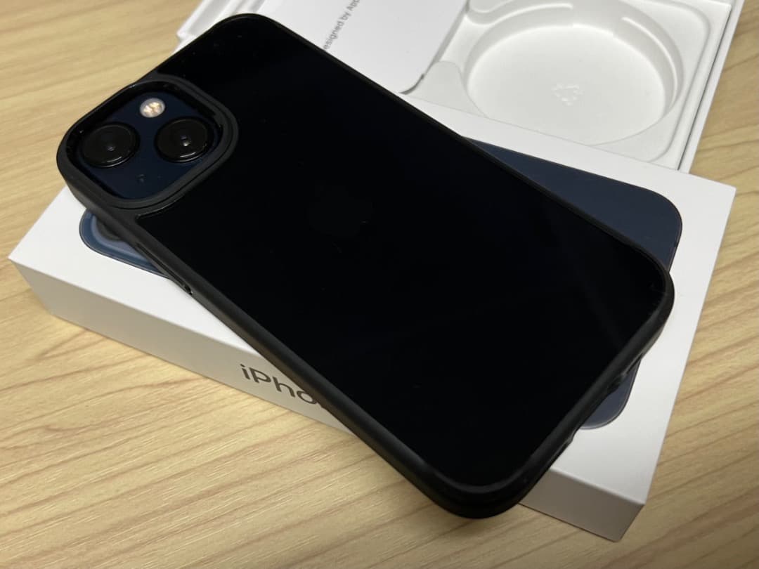 超絶値下げ iPhone13miniミッドナイト 美品バッテリー87% ケース付