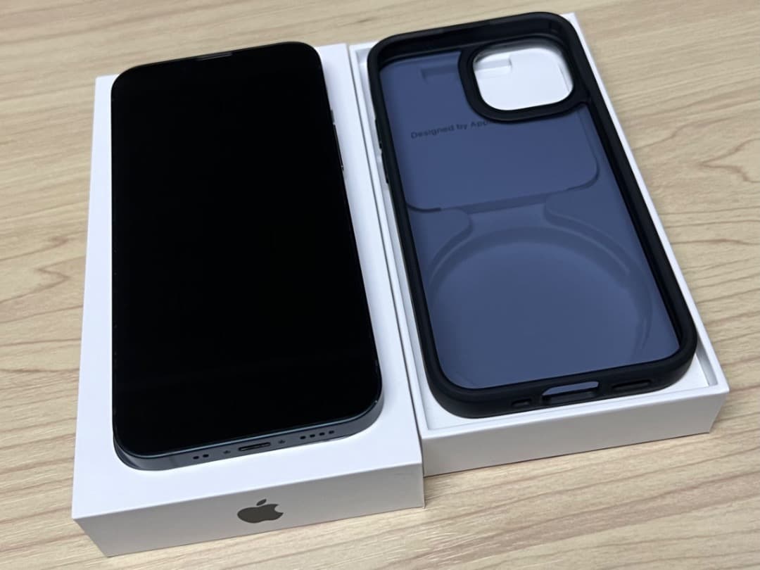 超絶値下げ iPhone13miniミッドナイト 美品バッテリー87% ケース付