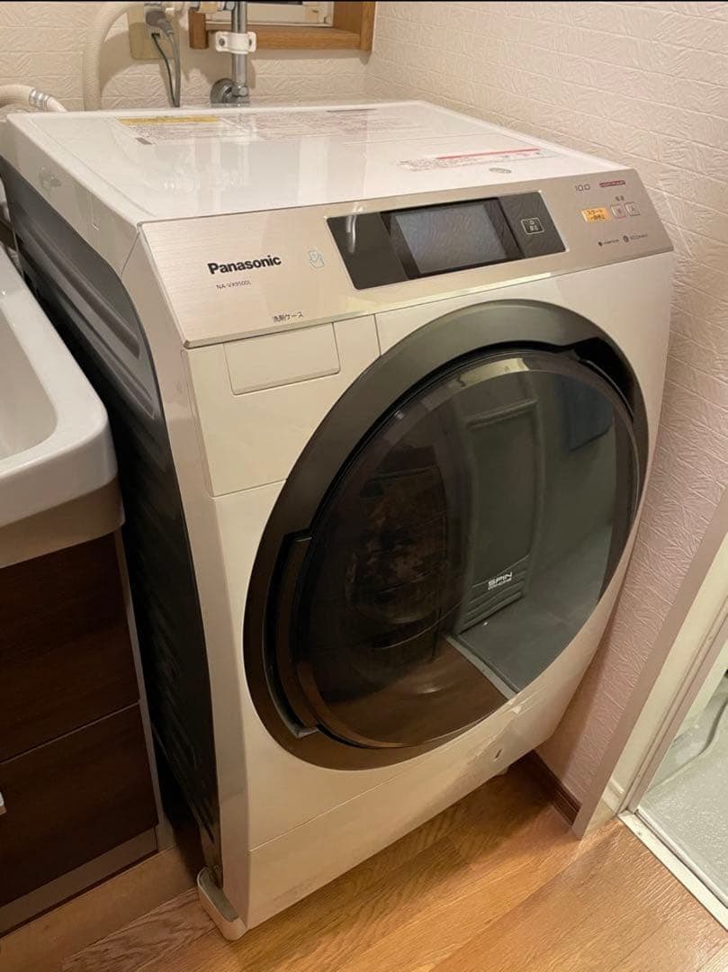 送料込み！Panasonic ドラム式洗濯機10kg NA-VX9500L