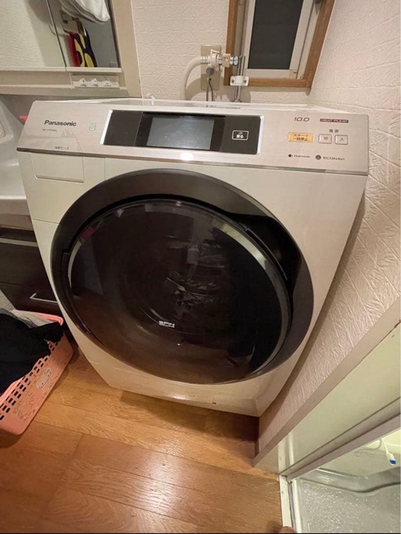 送料込み！Panasonic ドラム式洗濯機10kg NA-VX9500L