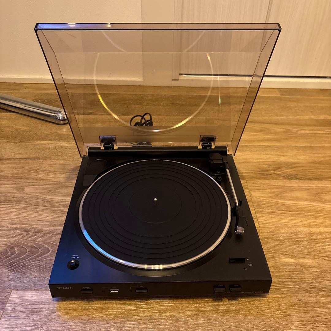 DENON レコードプレーヤー DP-200USB