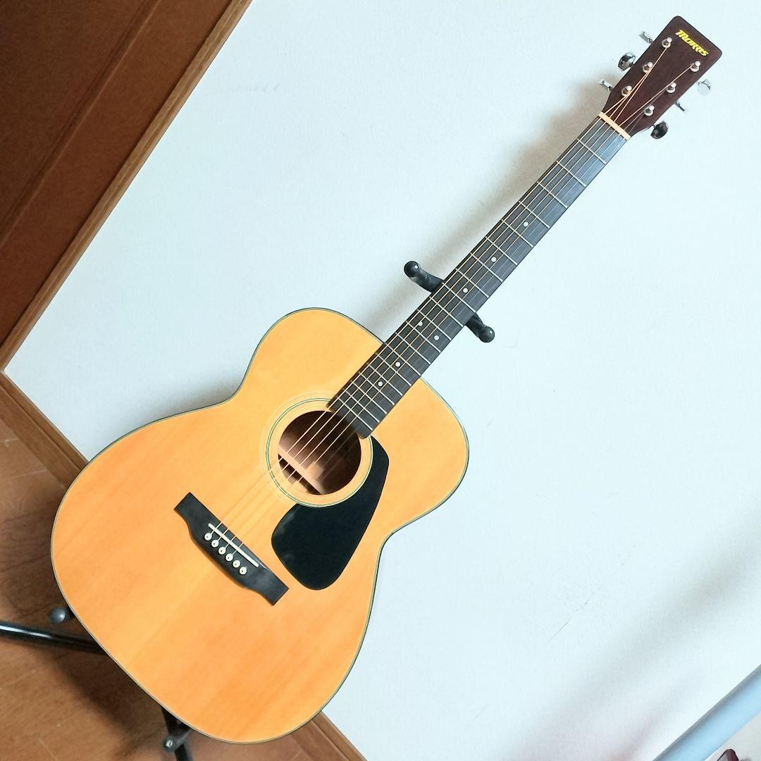 MORRIS　MF-201　ヴィンテージ アコースティックギター　弦は新品！