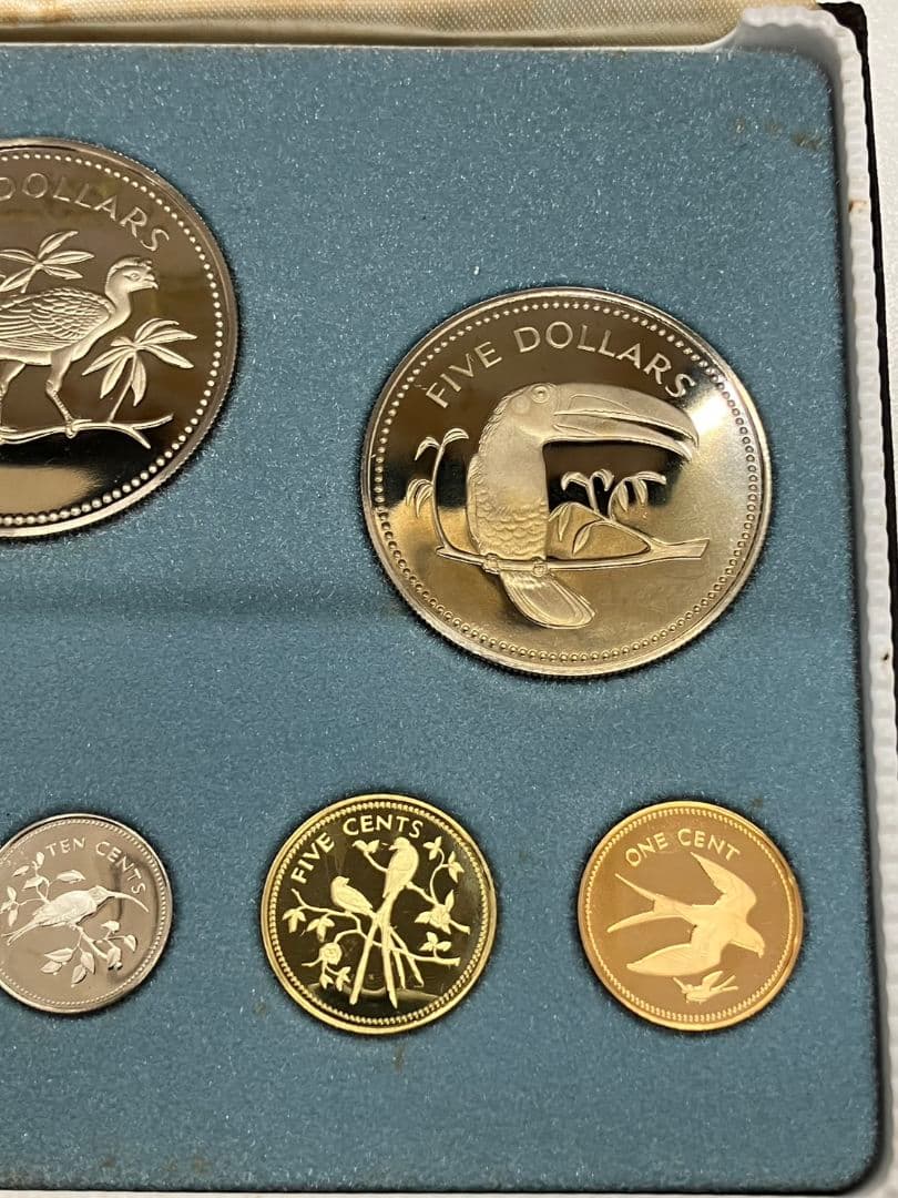 【ベリーズ　1974年　プルーフセット】