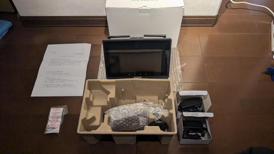 ワイヤレスカメラ　専用HDDセット　マスプロ WHC-7ML　動作良好