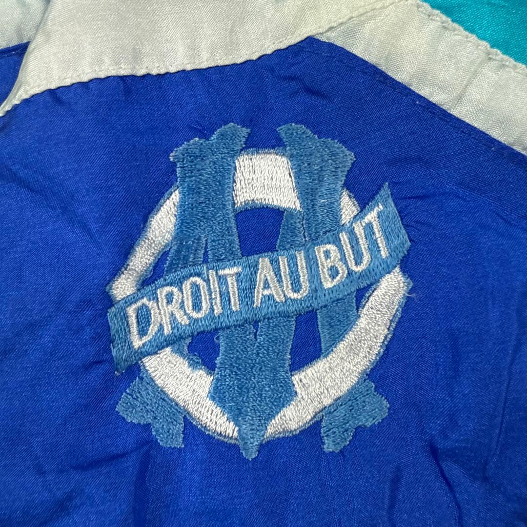 90s リーボック オリンピック・マルセイユ サッカー ナイロンジャケット XL