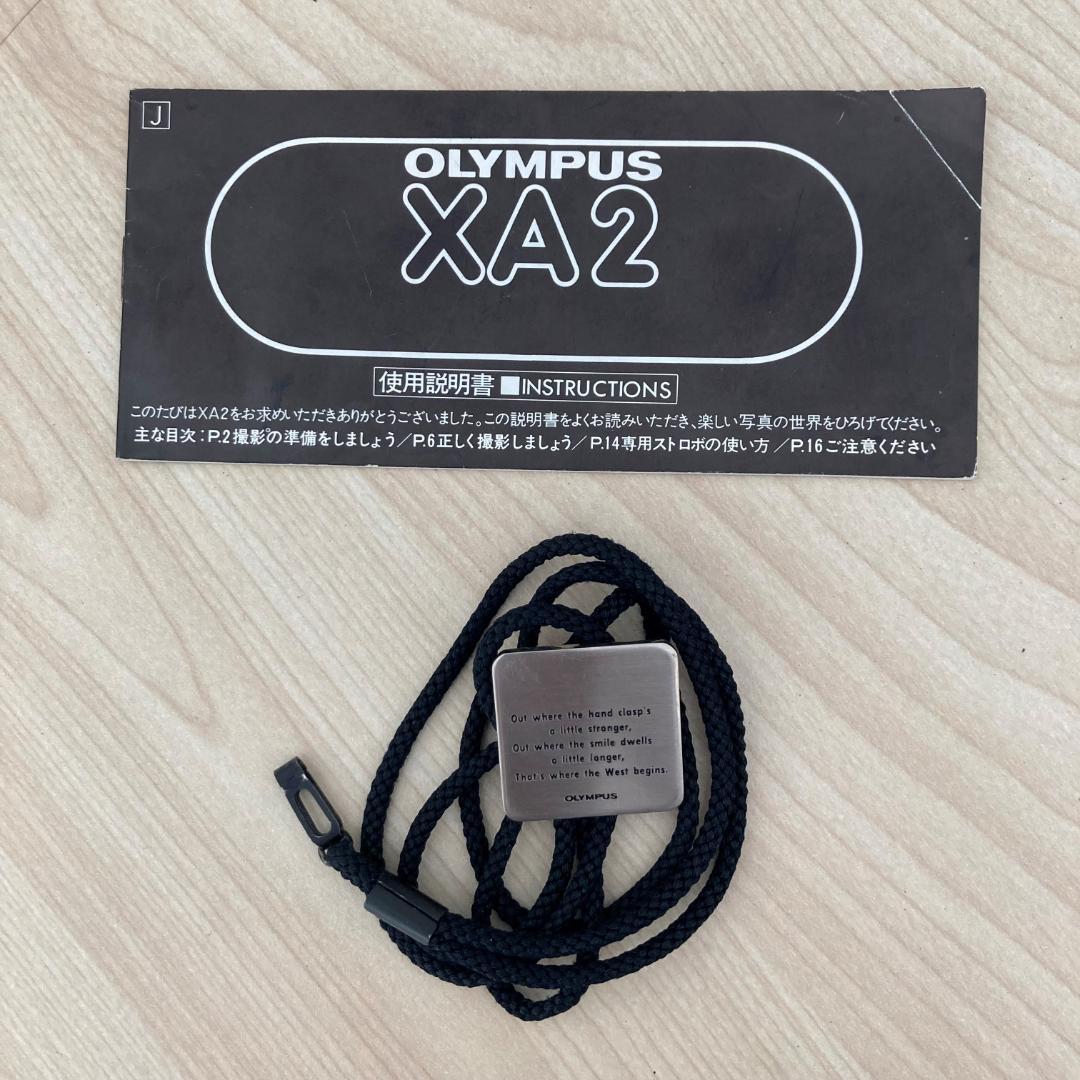 オリンパス　XA 2ネイビー