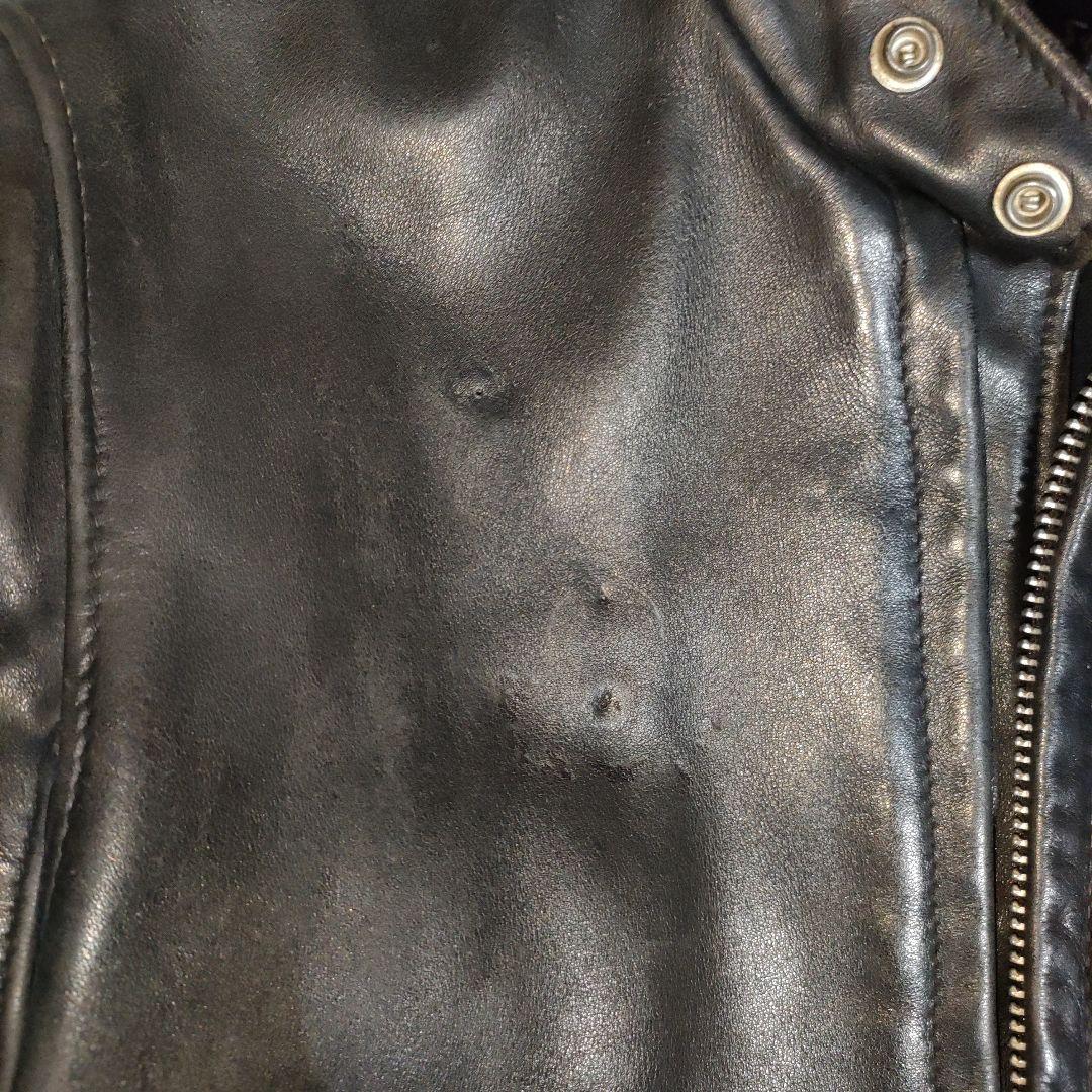 T*A様 人気定番Schot別注641SPシングルライダースジャケット３４ダメな
